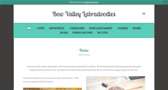 Desktop Screenshot of bowvalleylabradoodles.com